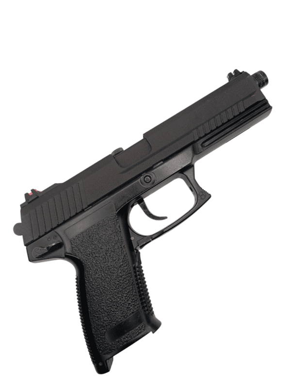 Corredera H&K MK23 SOCOM - Tokyo Marui y Saigo Defense STTI en Polímero Reforzado con Fibra de Carbono - Alzas en Fibra Óptica - Imagen 5