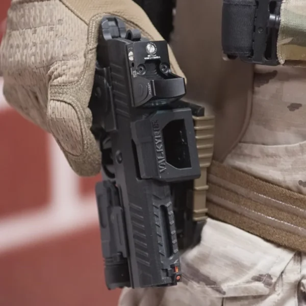 holster tactico para hi capa 5.1 compatible com punto rojo RMR y pernera