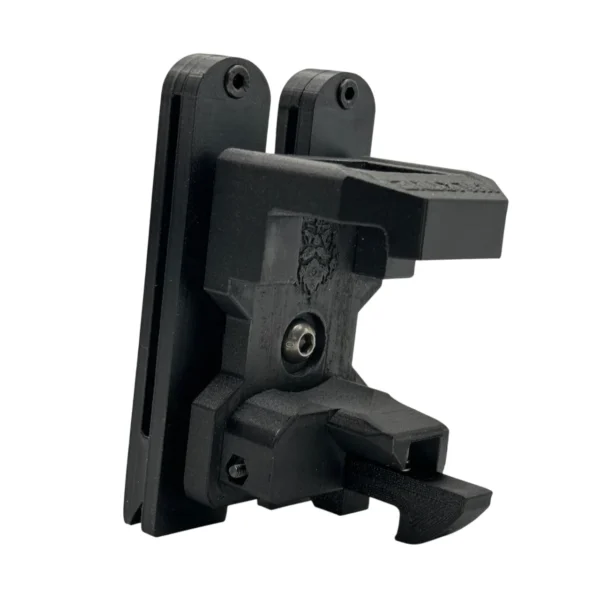 Holster tactico de pistola para modelos glock 18C de KJWorks para el cinturon fabricada en nylon con carbono