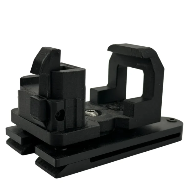 Pistolera P320 M17 compatible con QLS safariland y linterna fabricada en poliamida reforzada con fibra de carbono