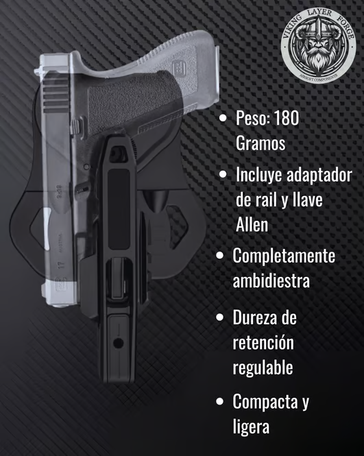 holster-funda-de-pistola fabricado por viking layer forge