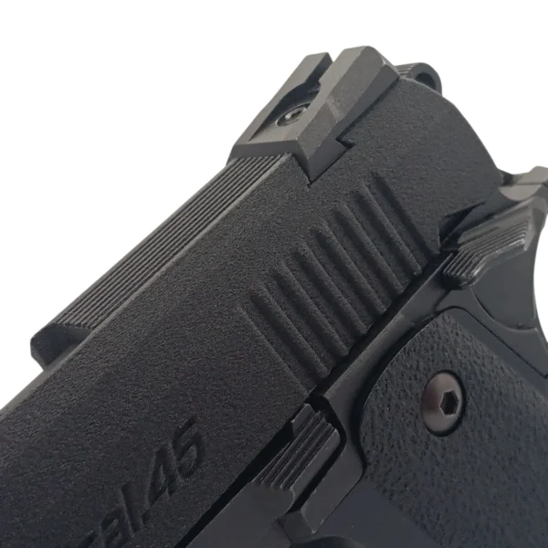 Corredera nylon carbono Hi Capa 4.3 con acabado de ingeniería industrial y tratamiento estructural para evitar la congelación del gas.