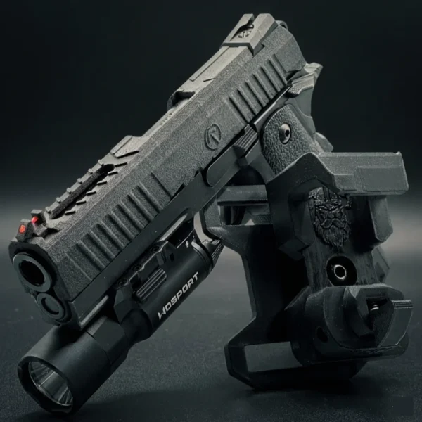 Pack para Hi Capa Tokyo Marui con corredera táctica aligerada RAGNAROK de carbono y funda de pistola Valkyrie HRS.
