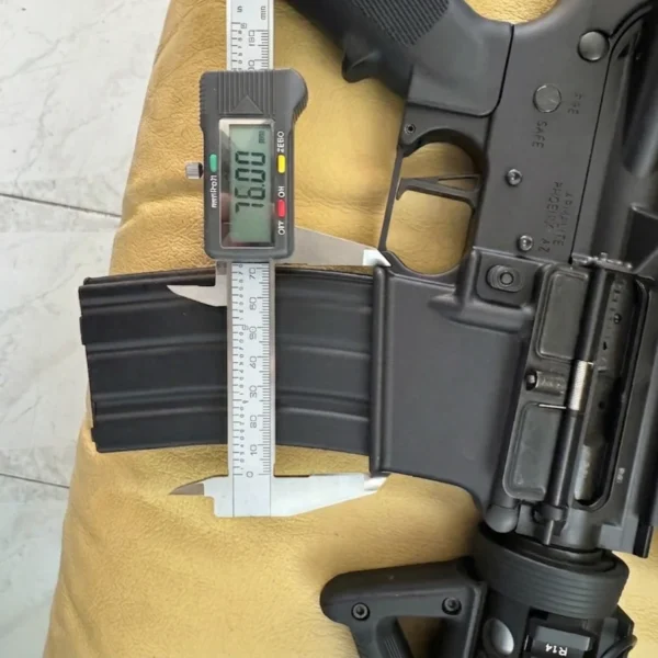 Medidas de lower para AR15 para instalación de un magwell de recarga de viking layer forge