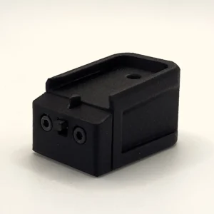 Vista isométrica de la base de cargador de polímero para Tokyo Marui Hi-Capa GBB