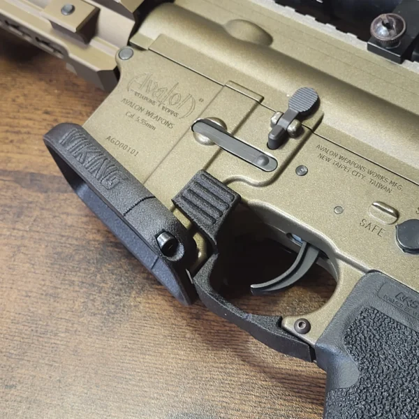 Détail de la géométrie interne et ajustement sans jeu pour le lower receiver de VFC Avalon